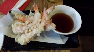 tempura prawns